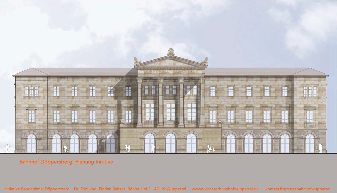 Wuppertal: Initiative verlangt originale Wiederherstellung des Hauptbahnhofs
