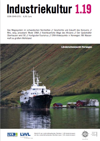 Essen: Heft 1/2019 der Zeitschrift „Industriekultur“ mit Schwerpunktthema „Norwegen“