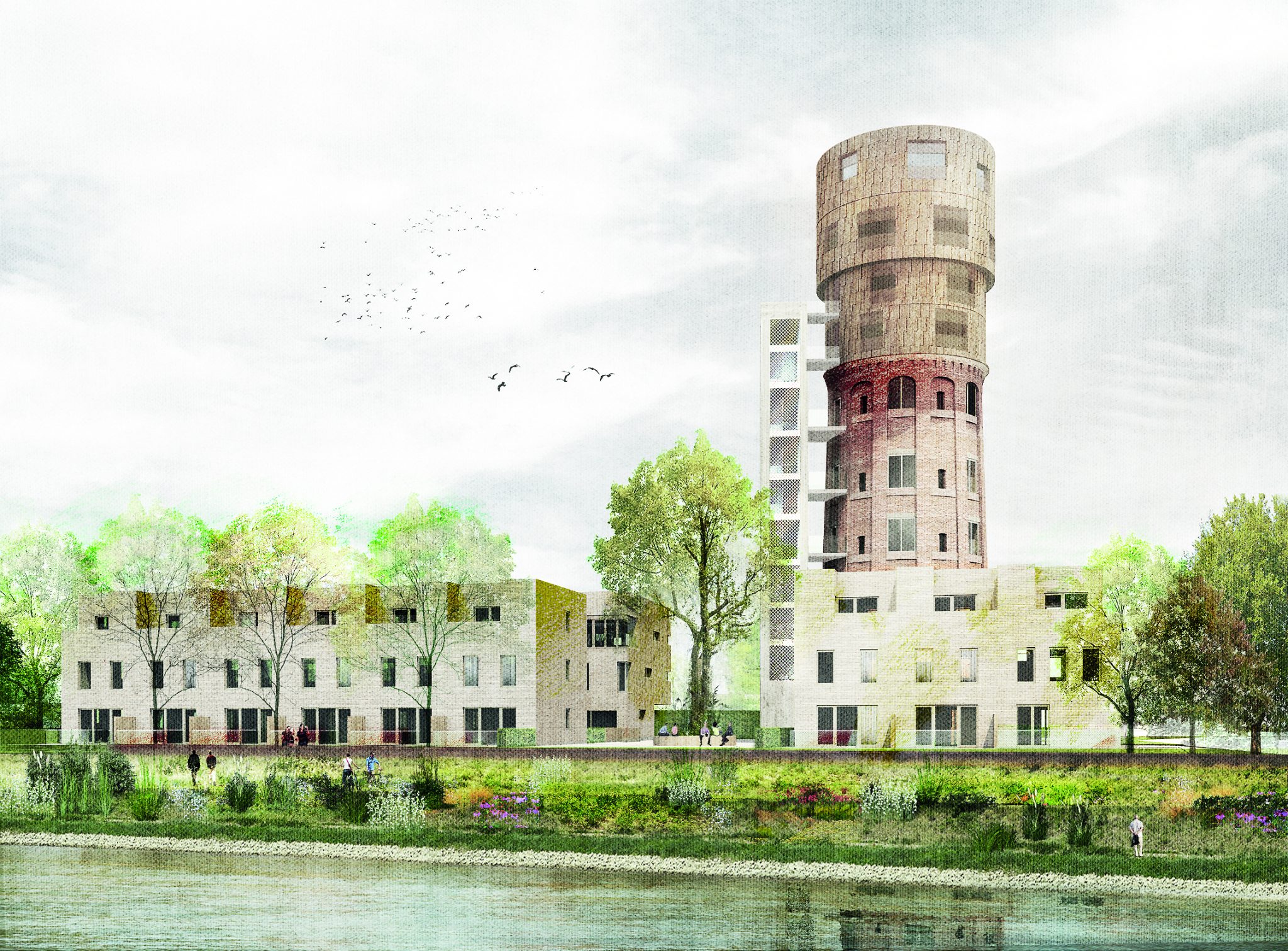 Köln: Neues Projekt für den Stammheimer Wasserturm