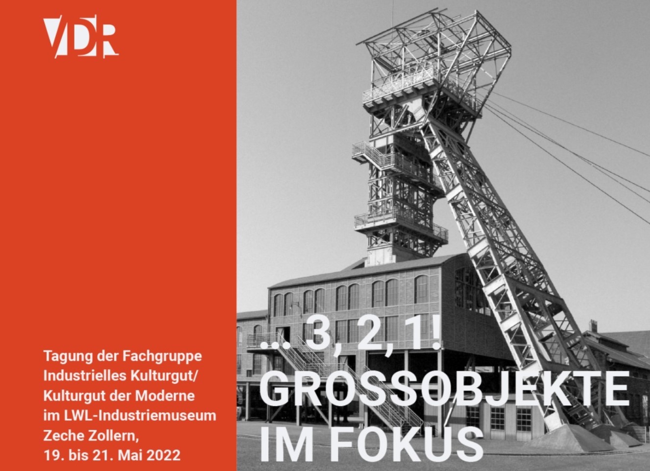 VDR-Tagung zum Industriellen Kulturgut 19.-21.5.2022