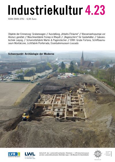 Heft 4.23 der Industriekultur: „Archäologie der Moderne“ erschienen